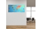 Renkli Atlas Dünya Haritası Manyetik Yapıştırıcı Gerektirmeyen Duvar Stickerı